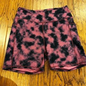 Bike shorts with pockets